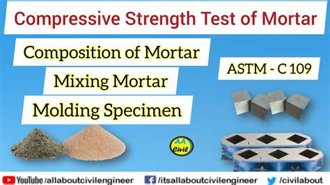 Mortar Compressive Strength 